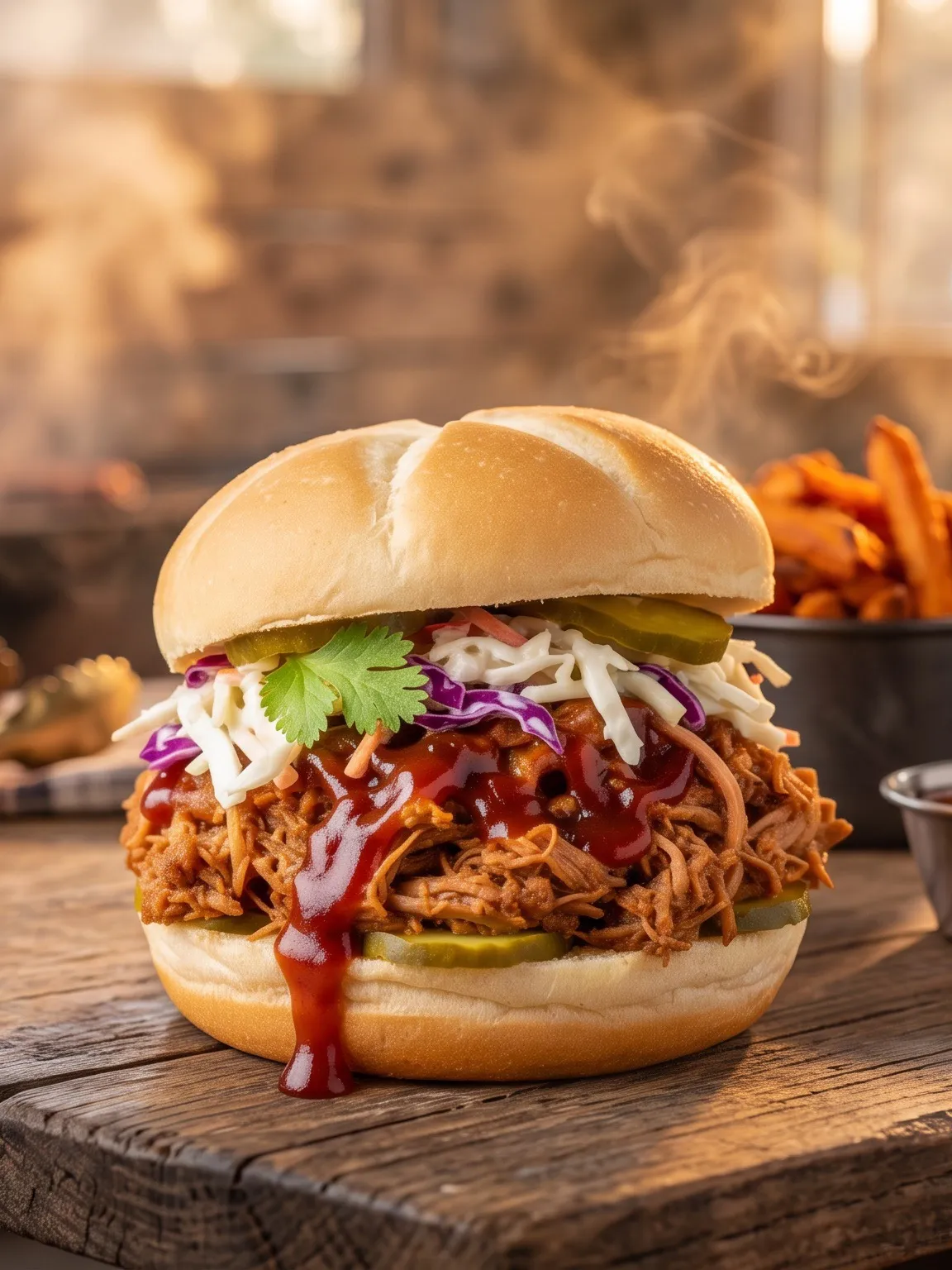 Broodje pulled pork