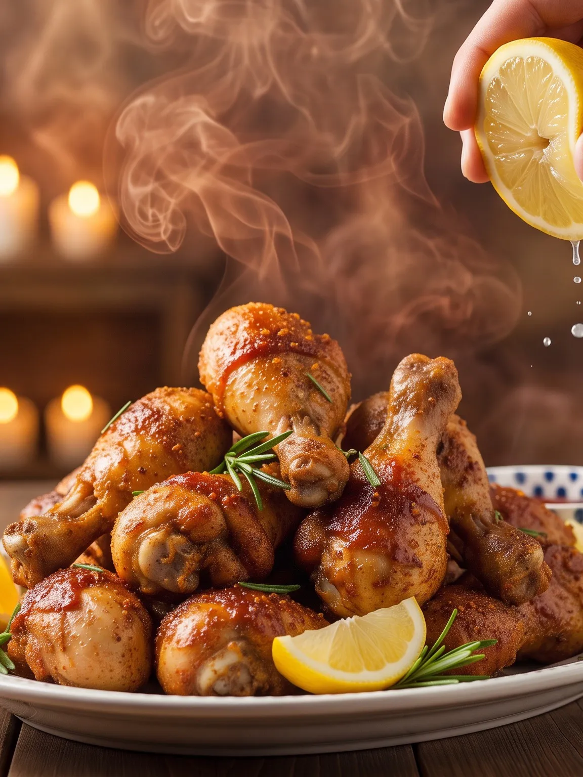Gerookte kipdrumsticks